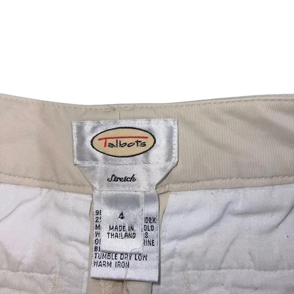 Talbots Perfect Khaki Chino Bermuda Shorts 4‎ - Picture 5 of 6